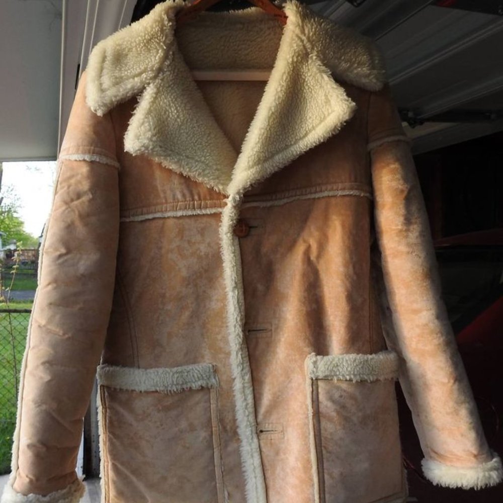 Cresco sheepskin coat, size 38